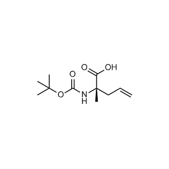 (S)-2-((tert-Butoxycarbonyl)amino)-2-methylpent-4-enoic acid