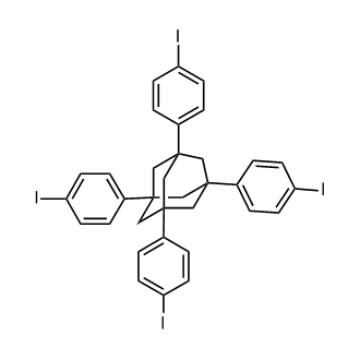 1,3,5,7-tetrakis(4-iodophenyl)adamantane