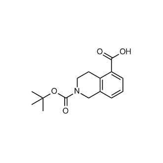 2-(tert-Butoxycarbonyl)-1,2,3,4-tetrahydroisoquinoline-5-carboxylic acid