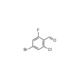 4-Bromo-2-chloro-6-fluorobenzaldehyde