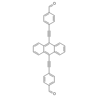 4,4-(Anthracene-9,10-diylbis(ethyne-2,1-diyl))dibenzaldehyde