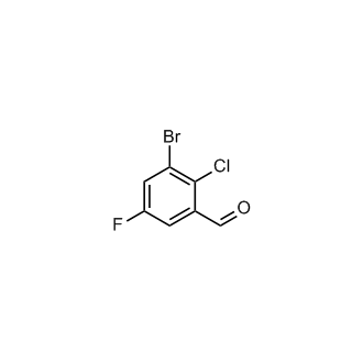3-Bromo-2-chloro-5-fluorobenzaldehyde