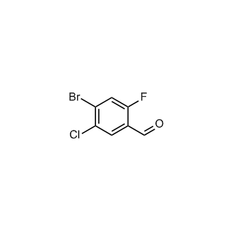 4-Bromo-5-chloro-2-fluorobenzaldehyde