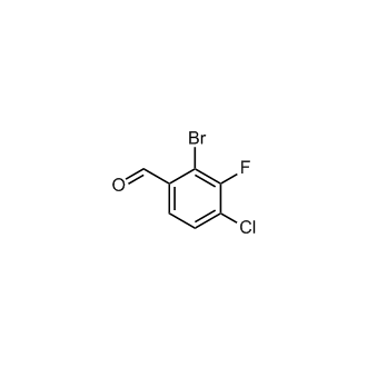 2-Bromo-4-chloro-3-fluorobenzaldehyde