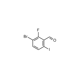 3-Bromo-2-fluoro-6-iodobenzaldehyde
