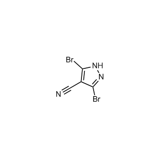 3,5-Dibromo-1H-pyrazole-4-carbonitrile