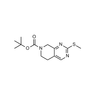 tert-Butyl 2-(methylthio)-5,8-dihydropyrido[3,4-d]pyrimidine-7(6H)-carboxylate