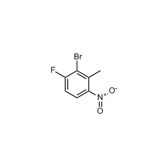2-Bromo-1-fluoro-3-methyl-4-nitrobenzene