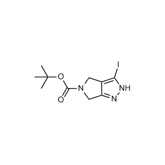 tert-Butyl 3-iodo-2,6-dihydropyrrolo[3,4-c]pyrazole-5(4H)-carboxylate