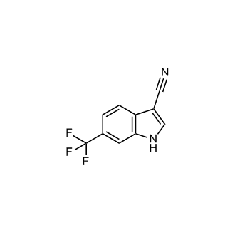 6-(Trifluoromethyl)-1H-indole-3-carbonitrile