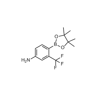 4-(4,4,5,5-Tetramethyl-1,3,2-dioxaborolan-2-yl)-3-(trifluoromethyl)aniline