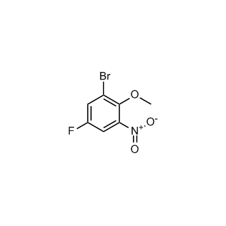 1-Bromo-5-fluoro-2-methoxy-3-nitrobenzene