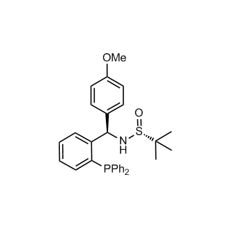 [S(R)]-N-[(R)-[2-(Diphenylphosphino)phenyl](4-methoxyphenyl)methyl]-2-methyl-2-propanesulfinamide