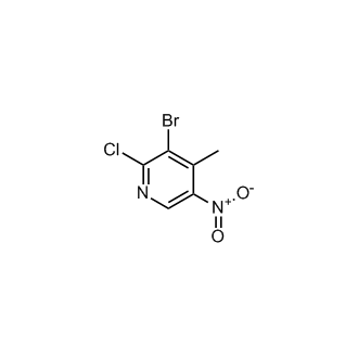 3-Bromo-2-chloro-4-methyl-5-nitropyridine