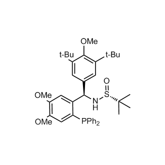 [S(R)]-N-[(R)-(3,5-Di-tert-butyl-4-methoxyphenyl)[2-(diphenylphosphino)-4,5-dimethoxyphenyl]-2-methyl-2-propanesulfinamide