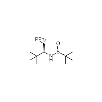 [S(R)]-N-[(1S)-1-[(Diphenylphosphino)methyl]-2,2-dimethylpropyl]-2-methyl-2-propanesulfinamide