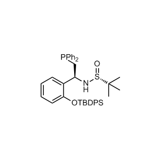 [S(R)]-N-[(1S)-1-[2-((tert-Butyldiphenylsilyl)oxy)phenyl)]-2-yl-2-(diphenylphosphino)ethyl]-2-methyl-2-propanesulfinamide