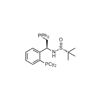 [S(R)]-N-[(1S)-2-(Diphenylphosphino)-1-[2-(dicyclohexylphosphanyl)phenyl]ethyl]-2-methyl-2-propanesulfinamide