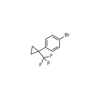 1-Bromo-4-(1-(trifluoromethyl)cyclopropyl)benzene