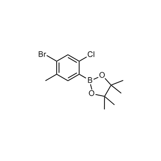 2-(4-Bromo-2-chloro-5-methylphenyl)-4,4,5,5-tetramethyl-1,3,2-dioxaborolane