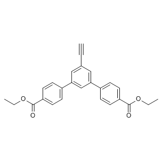 Diethyl 5'-ethynyl-[1,1':3',1''-terphenyl]-4,4''-dicarboxylate