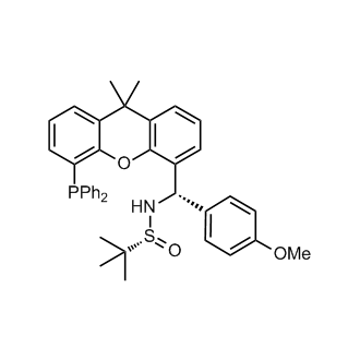 [S(R)]-N-[(S)-[5-(Diphenylphosphino)-9,9-dimethyl-9H-xanthen-4-yl](4-methoxyphenyl)methyl]-2-methyl-2-propanesulfinamide