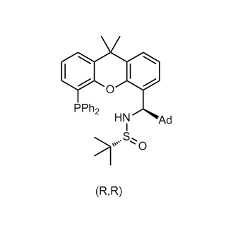 [S(R)]-N-((1R)-(Adamantan-1-yl)(5-(diphenylphosphanyl)-9,9-dimethyl-9H-
xanthen-4-yl)methyl)-2-methyl-2-propanesulfinamide