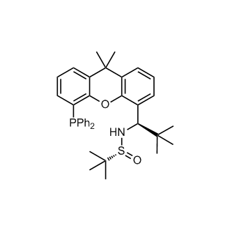 [S(R)]-N-[(1R)-1-[5-(Diphenylphosphino)-9,9-dimethyl-9H-xanthen-4-yl]-2,2-dimethylpropyl]-2-methyl-2-propanesulfinamide