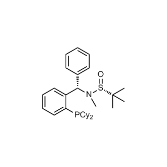 [S(R)]-N-[(S)-[2-(Dicyclohexylphosphino)phenyl]phenylmethyl]-N,2-dimethyl-2-propanesulfinamide