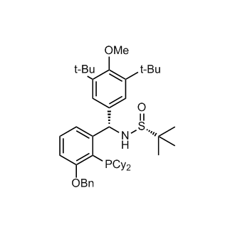 [S(R)]-N-[(S)-[3,5-Di-tert-butyl-4-methoxyphenyl][(3-benzyloxy-2-(dicyclohexylphosphino)phenyl)methyl]-2-methyl-2-propanesulfinamide