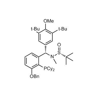 [S(R)]-N-[(S)-[3,5-Di-tert-butyl-4-methoxyphenyl][(3-benzyloxy-2-(dicyclohexylphosphino)phenyl)methyl]-N,2-dimethyl-2-propanesulfinamide