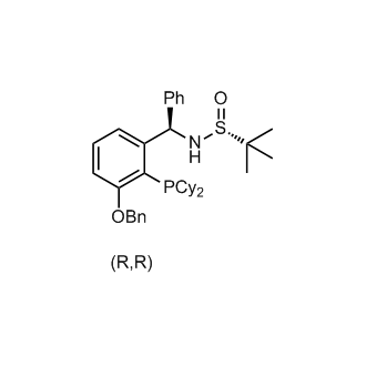 [S(R)]-N-[(R)-[(3-(Benzyloxy)-2-(dicyclohexylphosphino)phenyl)phenylmethyl]-2-methyl-2-propanesulfinamide