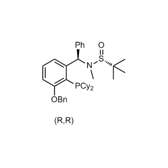 [S(R)]-N-[(R)-[(3-(Benzyloxy)-2-(dicyclohexylphosphino)phenyl)phenylmethyl]-N,2-dimethyl-2-propanesulfinamide