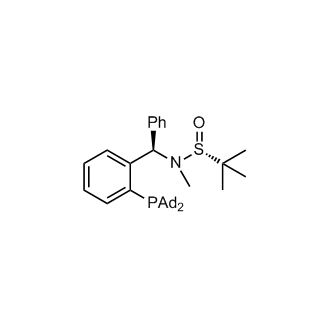 [S(R)]-N-[(R)-[2-(Diadamantanphosphino)phenyl]phenylmethyl]-N,2-dimethyl-2-propanesulfinamide