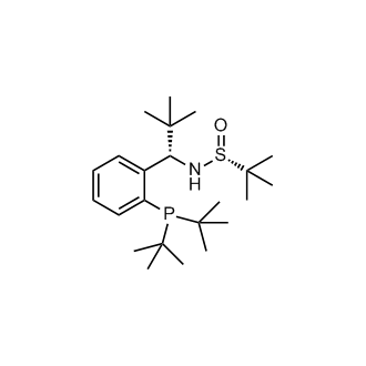 [S(R)]-N-[(1S)-1-[2-(Di-tert-butylphosphanyl)phenyl]-2,2-dimethylpropyl]-2-methyl-2-propanesulfinamide