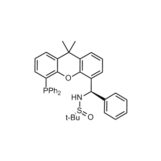 [S(R)]-N-[(R)-[5-(Diphenylphosphino)-9,9-dimethyl-9H-xanthen-4-yl]phenylmethyl]-2-methyl-2-propanesulfinamide