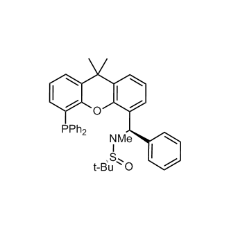 [S(R)]-N-[(R)-[5-(Diphenylphosphino)-9,9-dimethyl-9H-xanthen-4-yl]phenylmethyl]-N,2-dimethyl-2-propanesulfinamide