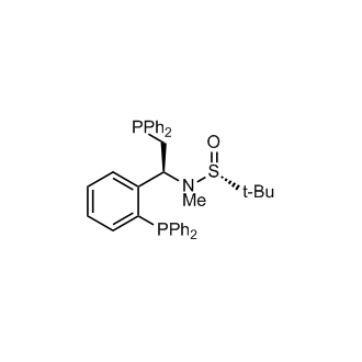 [S(R)]-N-[(1S)-2-(Diphenylphosphino)-1-[2-(diphenylphosphino)phenyl]ethyl]]-2-methyl-N,2-dimethyl-2-propanesulfinamide