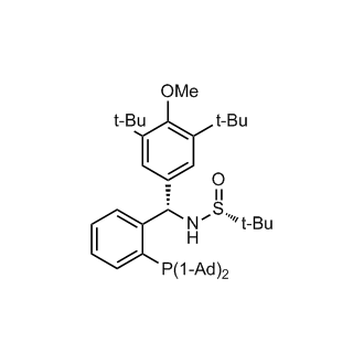 [S(R)]-N-[(S)-[3,5-Bis(1,1-dimethylethyl)-4 methoxyphenyl][2-(diadamantanphosphanyl)phenyl]methyl]-2-methyl-2-propanesulfinamide