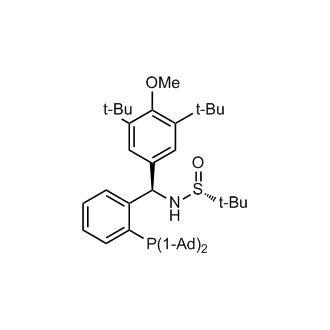 [S(R)]-N-[(R)-[3,5-Bis(1,1-dimethylethyl)-4 methoxyphenyl][2-(diadamantanphosphanyl)phenyl]methyl]-2-methyl-2-propanesulfinamide