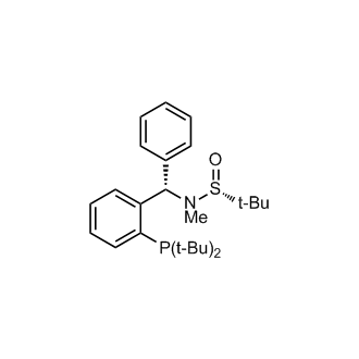 [S(R)]-N-[(1S)-1-[2-(Di-tert-butylphosphanyl)phenyl]phenylmethyl]-N,2-dimethyl-2-propanesulfinamide