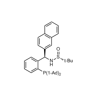 [S(R)]-N-[(R)-[2-(Diadamantanphosphino)phenyl](2-naphthalenyl)methyl]-2-methyl-2-propanesulfinamide