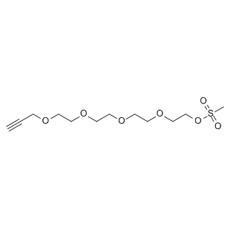Propargyl-PEG4-mesyl ester