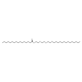 2-[2-[2-(Tetradecyloxy)ethoxy]ethoxy]ethyl palmitate