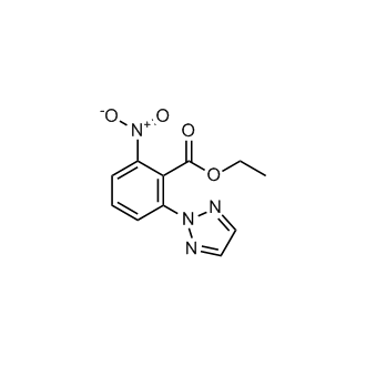 Ethyl 2-nitro-6-(2H-1,2,3-triazol-2-yl)benzoate