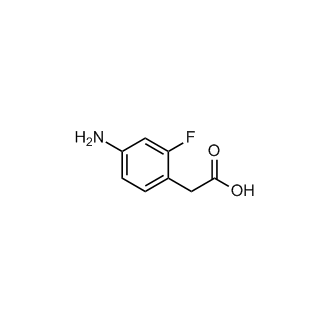 2-(4-Amino-2-fluorophenyl)acetic acid