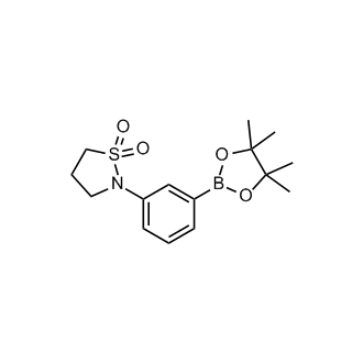 2-(3-(4,4,5,5-Tetramethyl-1,3,2-dioxaborolan-2-yl)phenyl)isothiazolidine 1,1-dioxide