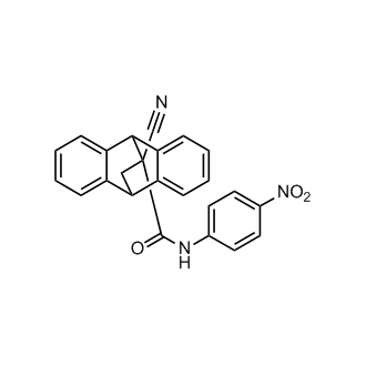 11-Cyano-N-(4-nitrophenyl)-9,10-dihydro-9,10-ethanoanthracene-11-carboxamide