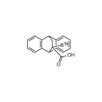 11-Cyano-9,10-dihydro-9,10-ethanoanthracene-11-carboxylic acid