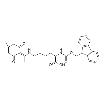 N2-(((9H-Fluoren-9-yl)methoxy)carbonyl)-N6-(1-(4,4-dimethyl-2,6-dioxocyclohexylidene)ethyl)-D-lysine